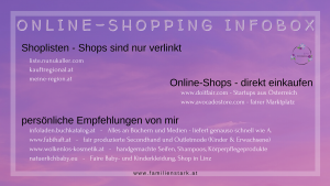 Online-Shopping Infobox Familienstark