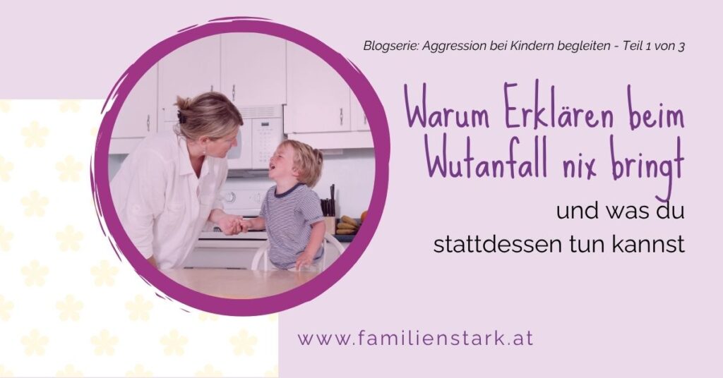 Erklärung im Wutanfall, was du stattdessen tun solltest. Bettina Dutzler, Expertin für Baby und Kleinkind