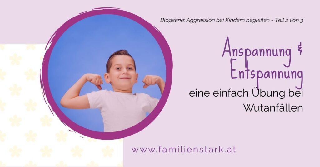 Anspannung & Entspannung, Körperwahrnehmung bei Wut
