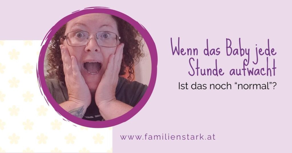 Bettina Dutzler, Schlafexpertin, Baby wird jede Stunde wach